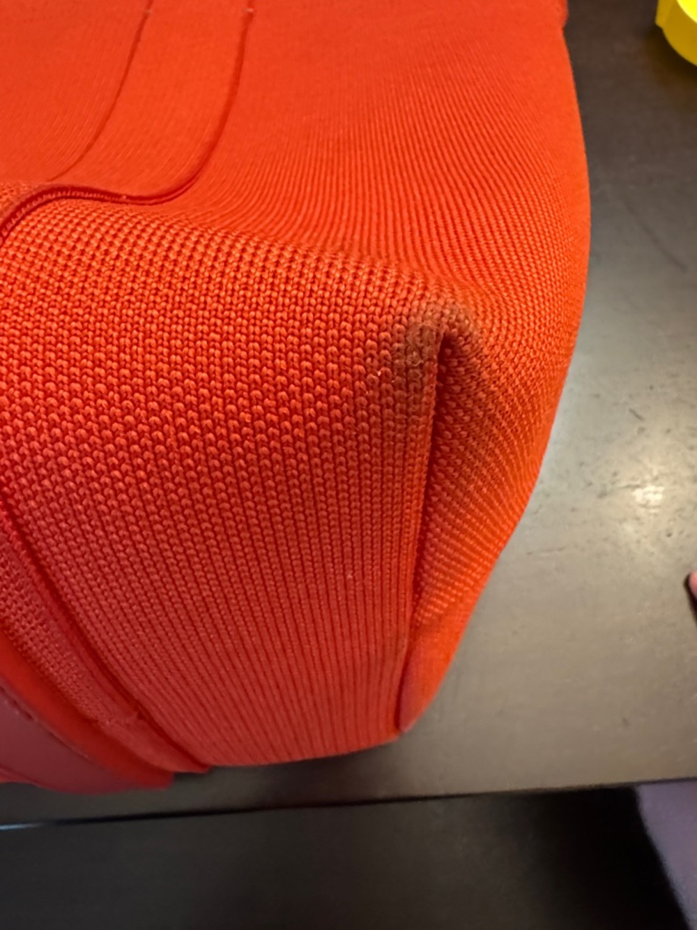 Rothy’s Orange  Tote Bag with Dual Shoulder Straps and zip closure - Picture 5 of 6